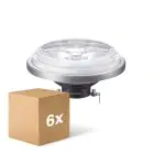 Multipack 6x Philips MASTER LED Spot G53 AR111 10.8W 620lm 9D - 930 Warm Wit | Beste Kleurweergave - Dimbaar - Vervangt 50W