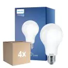 Multipack 4x Philips Classic LED Lamp E27 Peer Mat 17.5W 2452lm - 827 Zeer Warm Wit | Vervangt 150W