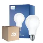 Multipack 4x Philips Classic LED Lamp E27 Peer Mat 13W 2000lm - 827 Zeer Warm Wit | Vervangt 120W