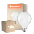 Multipack 10x Ledvance Classic LED E27 Globe Filament Mat 3.8W 806lm - 827 Zeer Warm Wit | Vervangt 60W