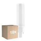 Multipack 10x Ledvance Dulux-D LED 6W - 840 Koel Wit | 4-Pin - Vervangt 13W