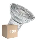 Multipack 10x Ledvance LED PAR16 GU10 Reflector 7W 575lm 36D - 940 Koel Wit | Beste Kleurweergave - Dimbaar - Vervangt 80W