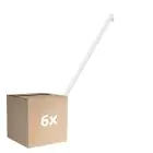 Multipack 6x Osram LEDinestra HD Lighting S14s 9.9W 1055lm - 927 Zeer Warm Wit | Beste Kleurweergave - Dimbaar - Vervangt 75W