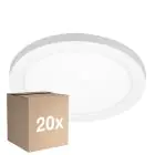 Multipack 20x Noxion LED Downlight Ecowhite Wit 18W 1530lm 110D - 830 840 860 Afstembaar Wit | 217mm - Zaagmaat 55-175mm - Dimbaar