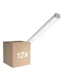 Multipack 12x Philips LED Waterdichte Montagebalk WT060C 30W 3600lm - 865 Daglicht | 120cm