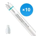 Multipack 10x Philips LED Buis T8 MASTER Value (EM/Mains) High Output 20.5W 2900lm - 830 Warm Wit | 150cm - Vervangt 58W